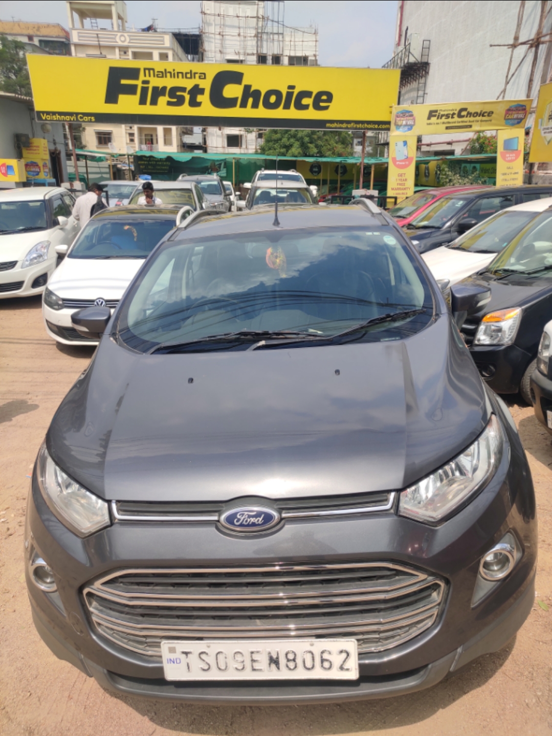 Used Ford EcoSport 1.5 TDCi Diesel Titanium BS IV in Hyderabad 2016